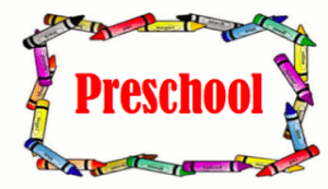 banner made of crayons that says 
