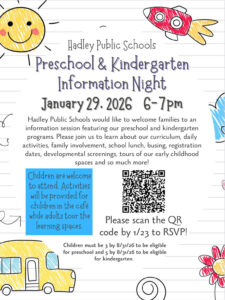 Preschool & Kindergarten Information Night