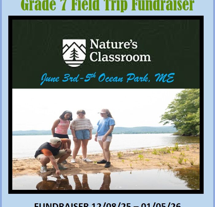 Grade 7 Outdoor Classroom Fundraiser