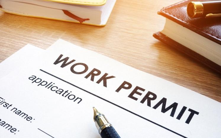 work permit application