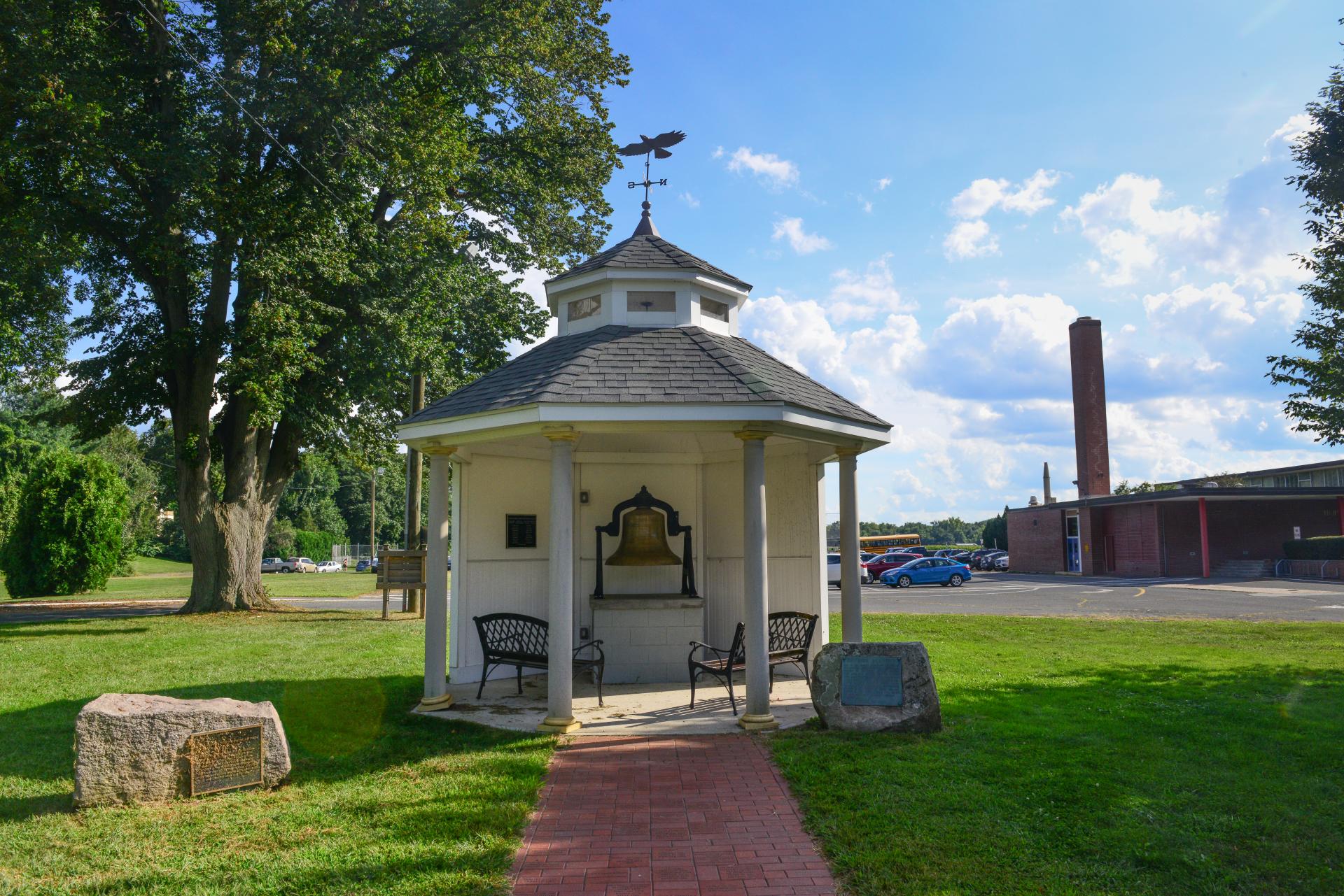 gazebo outside school